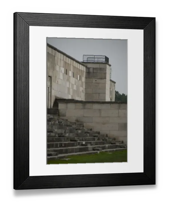 Framed Print : Germany, Bavaria, Nuremberg. Historic Nazi viewing stand where Hilter once stood Framed Print : Germany, Bavaria, Nuremberg. Historic Nazi viewing stand where Hilter once stood