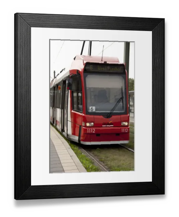 Framed Print : Germany, Bavaria, Nuremberg. Downtown light rail sysem Framed Print : Germany, Bavaria, Nuremberg. Downtown light rail sysem