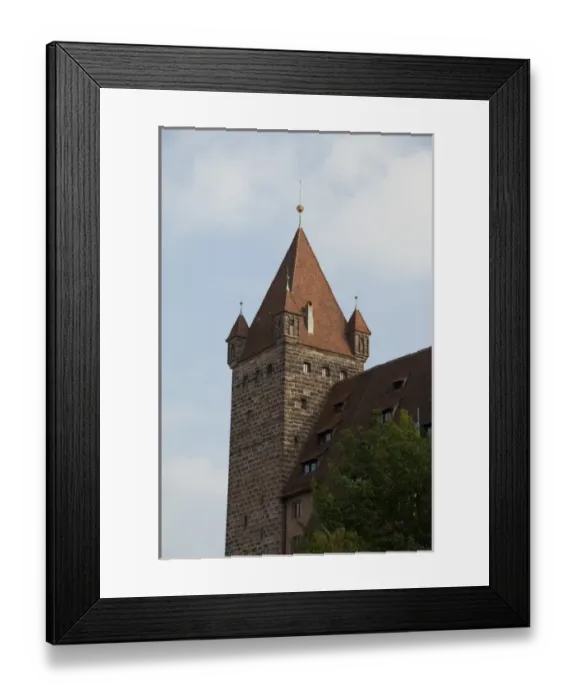 Framed Print : Germany, Bavaria, Nuremberg. Historic 11th century Imperial Castle (aka Kaiserburg) Framed Print : Germany, Bavaria, Nuremberg. Historic 11th century Imperial Castle (aka Kaiserburg)