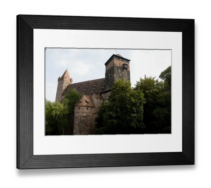 Framed Print : Germany, Bavaria, Nuremberg. Historic 11th century Imperial Castle (aka Kaiserburg) Framed Print : Germany, Bavaria, Nuremberg. Historic 11th century Imperial Castle (aka Kaiserburg)