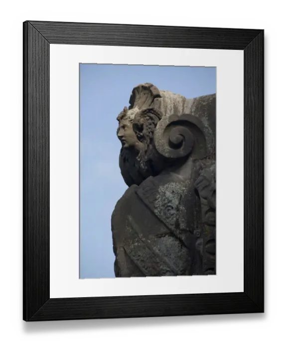 Framed Print : Germany, Bavaria, Nuremberg. Historic 11th century Imperial Castle (aka Kaiserburg)