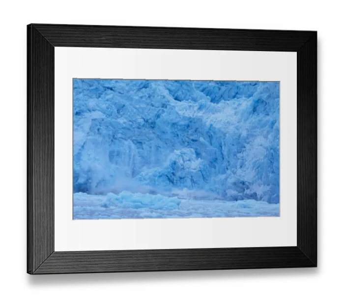 Framed Print : NA, USA, Alaska, Glacier Bay National Park, Ice calving from the Margerie Glacier Framed Print : NA, USA, Alaska, Glacier Bay National Park, Ice calving from the Margerie Glacier
