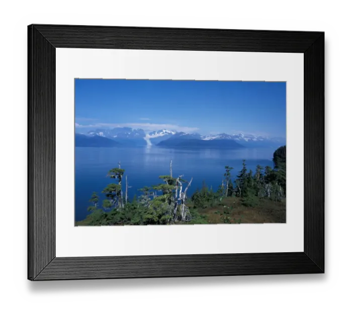 Framed Print : NA, USA, Alaska, Prince William Sound, Chugach Mountains, Looking across College Fiord to Barry Arm Framed Print : NA, USA, Alaska, Prince William Sound, Chugach Mountains, Looking across College Fiord to Barry Arm