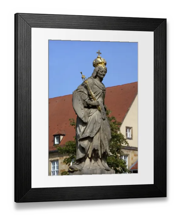 Framed Print : Germany, Bamberg. Royal statue of Kaiserin Kunigund Framed Print : Germany, Bamberg. Royal statue of Kaiserin Kunigund