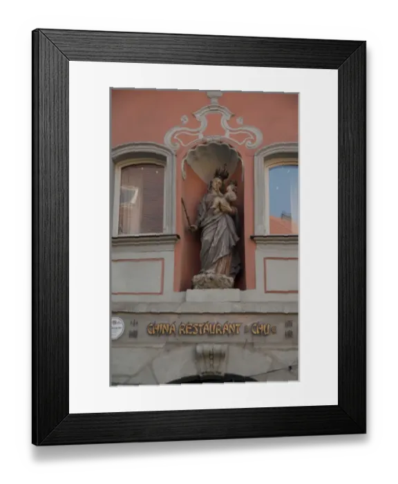 Framed Print : Germany, Bamberg. Historic religious building... now Chinese restaurant Framed Print : Germany, Bamberg. Historic religious building... now Chinese restaurant