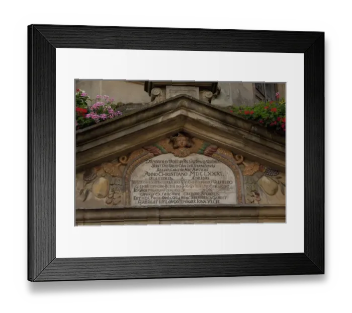 Framed Print : Germany, Rothenburg, Market Square (aka Marktplatz), Town Hall (aka Rathaus) detail Framed Print : Germany, Rothenburg, Market Square (aka Marktplatz), Town Hall (aka Rathaus) detail