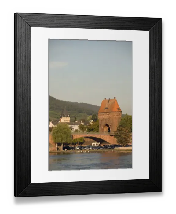 Framed Print : Germany, Bavaria. Typical views along the Main River near Wertheim Framed Print : Germany, Bavaria. Typical views along the Main River near Wertheim