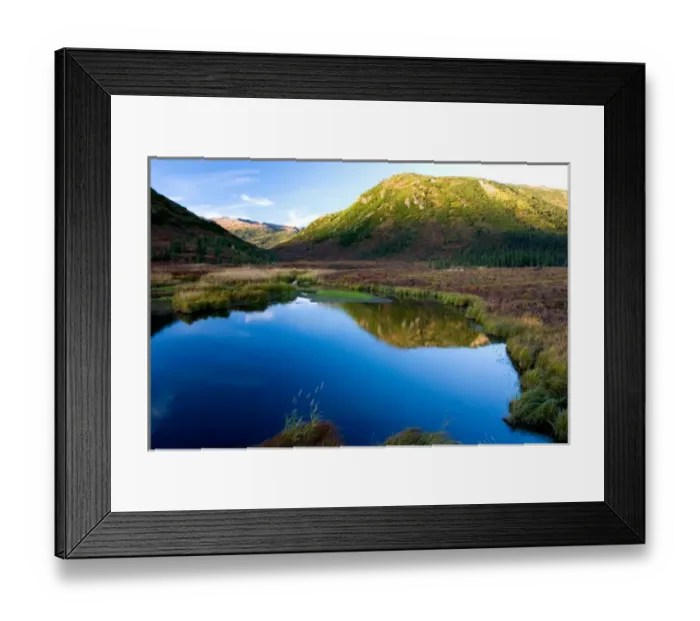 Framed Print : N. A. USA, Alaska. Still Pond in Denali National Park Framed Print : N. A. USA, Alaska. Still Pond in Denali National Park