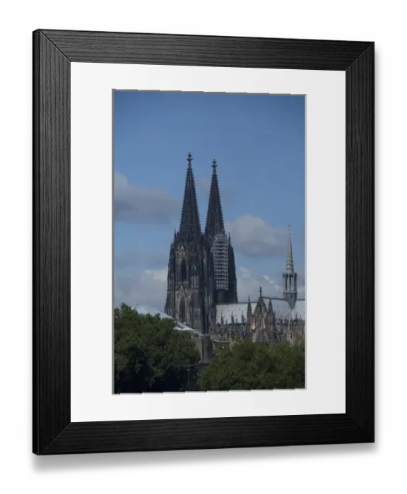 Framed Print : Germany, Cologne (aka Koln). 13th Century Gothic Cologne Cathedral, the largest in Framed Print : Germany, Cologne (aka Koln). 13th Century Gothic Cologne Cathedral, the largest in