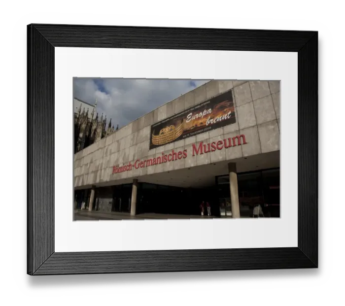 Framed Print : Germany, Cologne. Roman Germanic Museum (aka Romisch-Germanisches), exterior. Cologne Framed Print : Germany, Cologne. Roman Germanic Museum (aka Romisch-Germanisches), exterior. Cologne