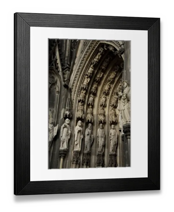 Framed Print : Germany, Cologne (aka Koln). 13th Century Gothic Cologne Cathedral, the largest in