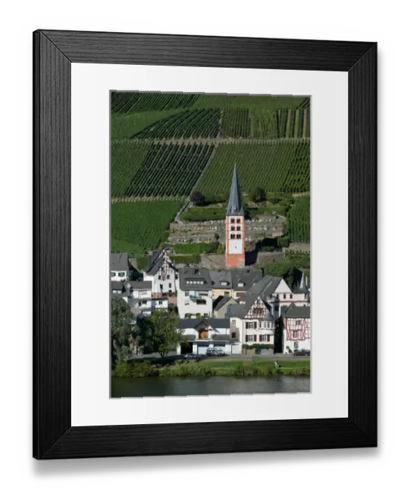 Framed Print : Merl bei Zell, vineyards, Mosel Valley, Rhineland Palatinate, Germany Framed Print : Merl bei Zell, vineyards, Mosel Valley, Rhineland Palatinate, Germany