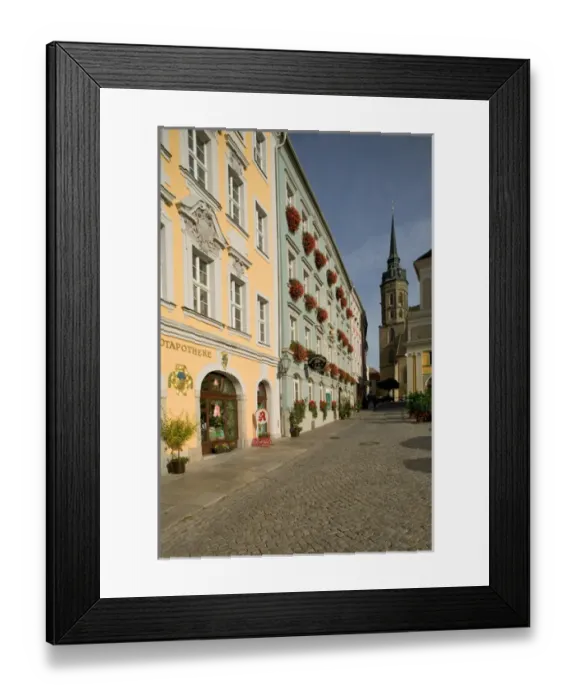 Framed Print : Steeple of Saint Peters Cathedral, Bautzen, Saxony, Germany Framed Print : Steeple of Saint Peters Cathedral, Bautzen, Saxony, Germany