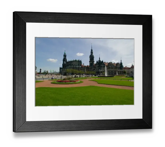 Framed Print : Dresden, Saxony, Germany Framed Print : Dresden, Saxony, Germany