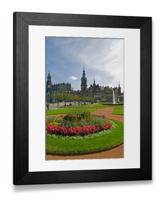 Framed Print : Dresden, Saxony, Germany Framed Print : Dresden, Saxony, Germany