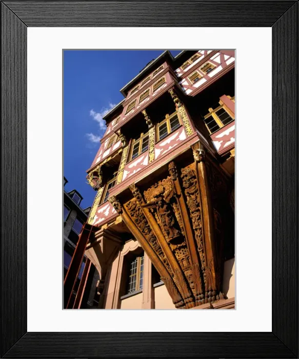 Framed Print : Europe, Germany, Frankfurt. Architecture Framed Print : Europe, Germany, Frankfurt. Architecture