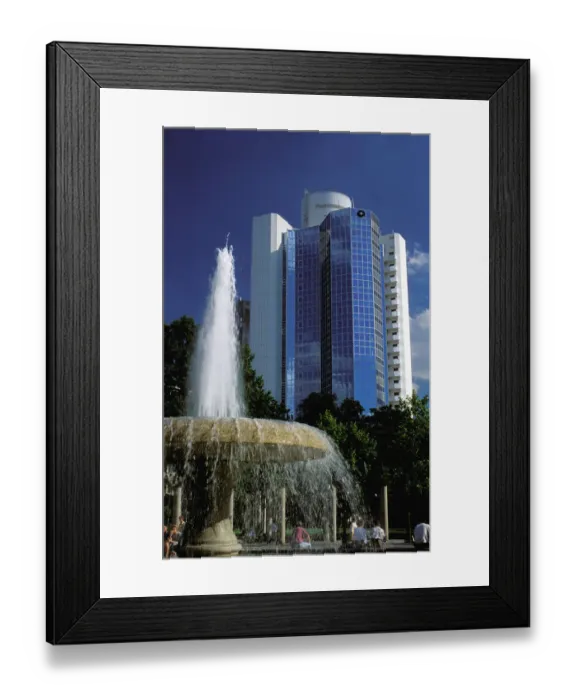 Framed Print : Europe, Germany, Frankfurt. Citibank building Framed Print : Europe, Germany, Frankfurt. Citibank building