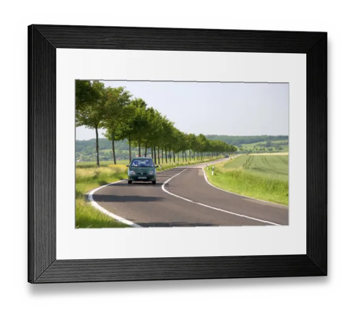 Framed Print : Highway route 423 near Blieskastel in northwest Germany. germany, german, europe Framed Print : Highway route 423 near Blieskastel in northwest Germany. germany, german, europe