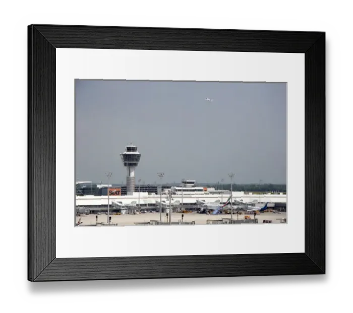 Framed Print : Air traffic control tower at the Munich airport, Germany. germany, german Framed Print : Air traffic control tower at the Munich airport, Germany. germany, german