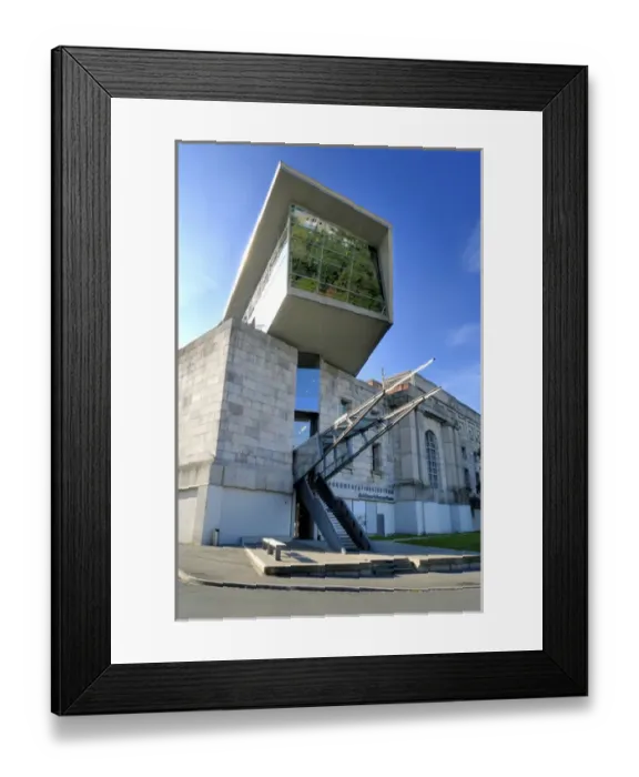Framed Print : Europe, Germany, Bavaria, Nurnberg, Entrance to the Documentation Centre Party Rally Framed Print : Europe, Germany, Bavaria, Nurnberg, Entrance to the Documentation Centre Party Rally