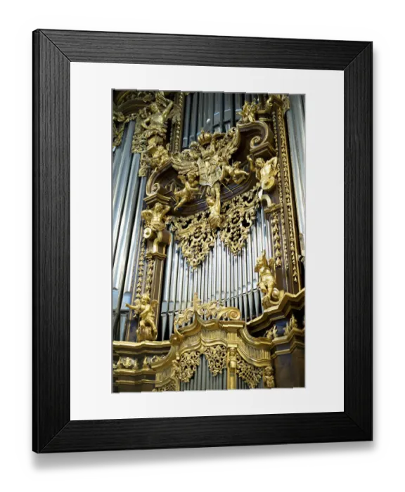 Framed Print : Europe, Germany, Bavaria, Passau, organ pipes, St. Stevens Cathedral Framed Print : Europe, Germany, Bavaria, Passau, organ pipes, St. Stevens Cathedral
