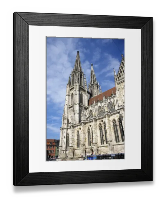 Framed Print : Europe, Germany, Bavaria, Regensburg Framed Print : Europe, Germany, Bavaria, Regensburg