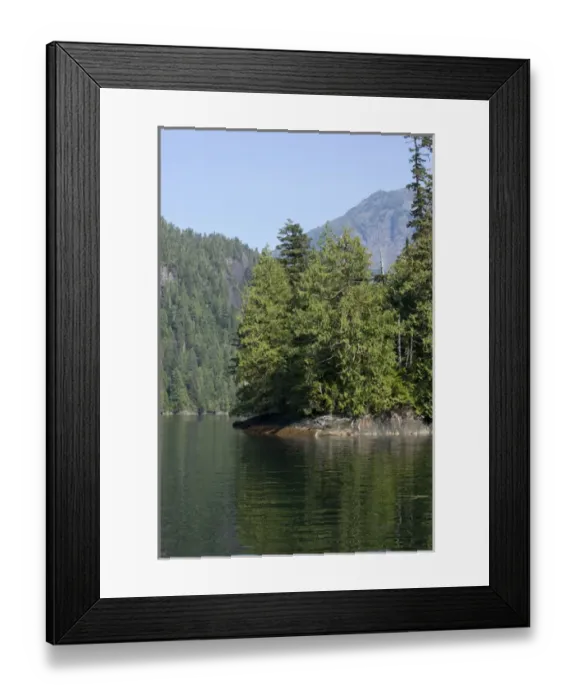 Framed Print : USA, Alaska, Misty Fjords National Park