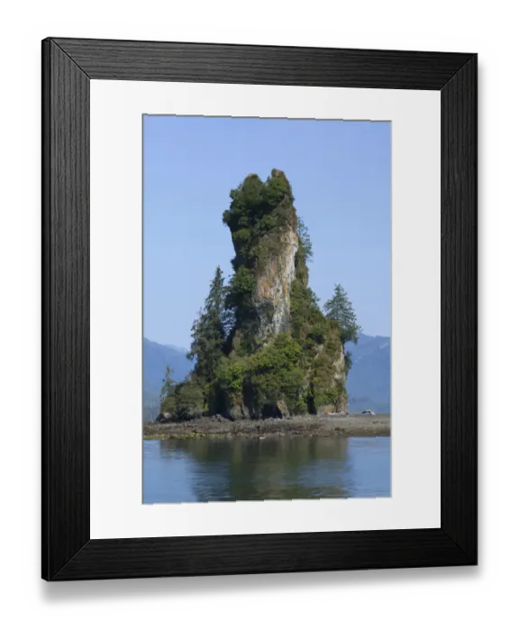 Framed Print : USA, Alaska, Behm Canal, New Eddystone Rock Framed Print : USA, Alaska, Behm Canal, New Eddystone Rock