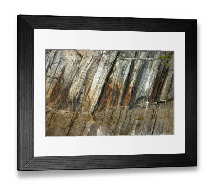 Framed Print : North America, USA, Alaska, Misty Fjords National Monument and Wilderness, Rock wall with quartz Framed Print : North America, USA, Alaska, Misty Fjords National Monument and Wilderness, Rock wall with quartz