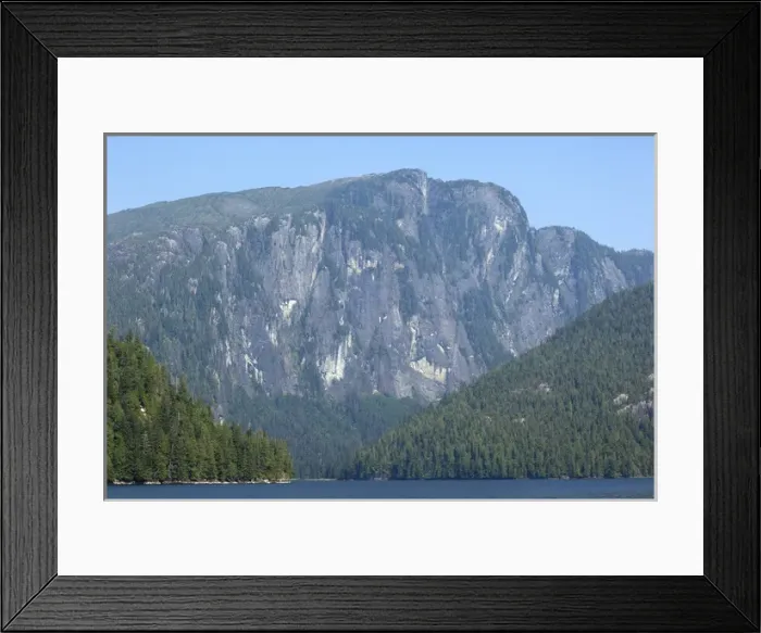Framed Print : USA, Alaska, Misty Fjords National Park