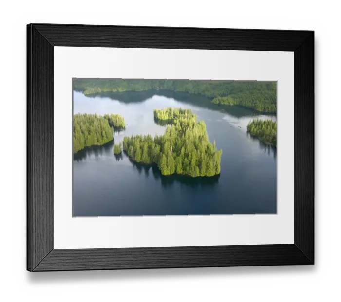 Framed Print : USA, Alaska, Southeast, aerial near Ketchikan Framed Print : USA, Alaska, Southeast, aerial near Ketchikan