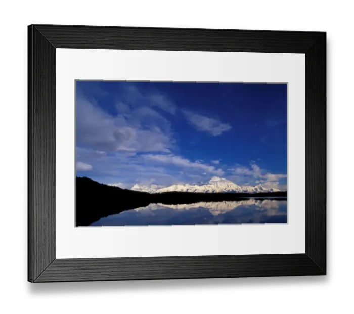 Framed Print : North America, USA, Alaska, Denali NP, Mt. McKinley, Reflection Pond Framed Print : North America, USA, Alaska, Denali NP, Mt. McKinley, Reflection Pond