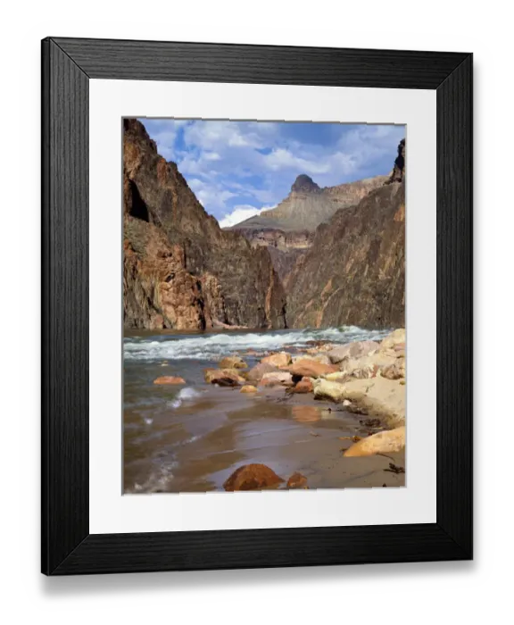 Framed Print : Nobody, North America, USA, Arizona, Grand Canyon National Park, Looking Up River Framed Print : Nobody, North America, USA, Arizona, Grand Canyon National Park, Looking Up River