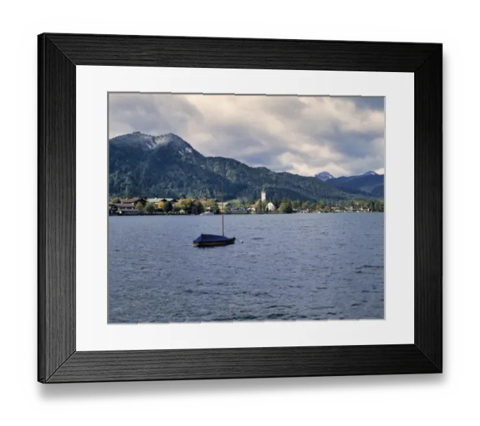 Framed Print : Germany, Bavaria, Tegernsee. Tegernsee is a popular holiday destination in Bavaria Framed Print : Germany, Bavaria, Tegernsee. Tegernsee is a popular holiday destination in Bavaria