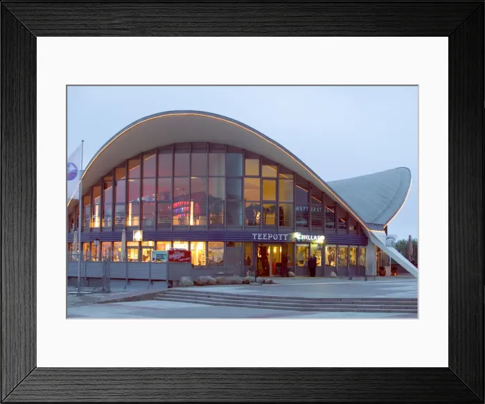 Framed Print : shopping plaza Framed Print : shopping plaza