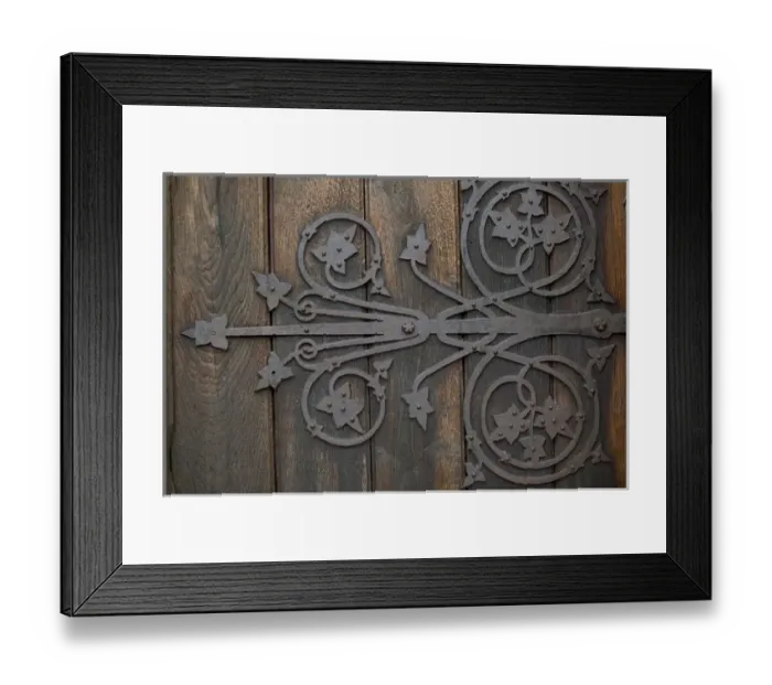 Framed Print : church door warnemunde Framed Print : church door warnemunde