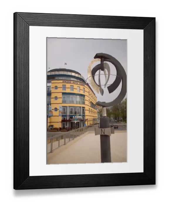 Framed Print : strand hotel hubner Framed Print : strand hotel hubner