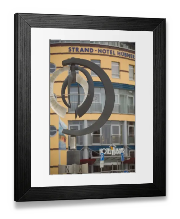 Framed Print : strand hotel hubner Framed Print : strand hotel hubner