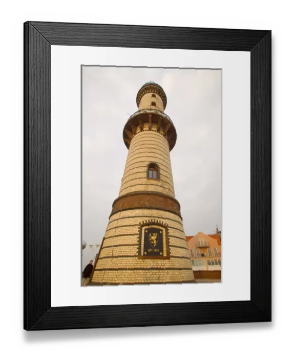 Framed Print : warnemunde lighthouse Framed Print : warnemunde lighthouse