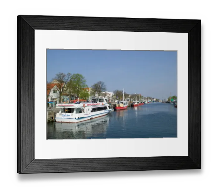 Framed Print : warnemunde harbor Framed Print : warnemunde harbor
