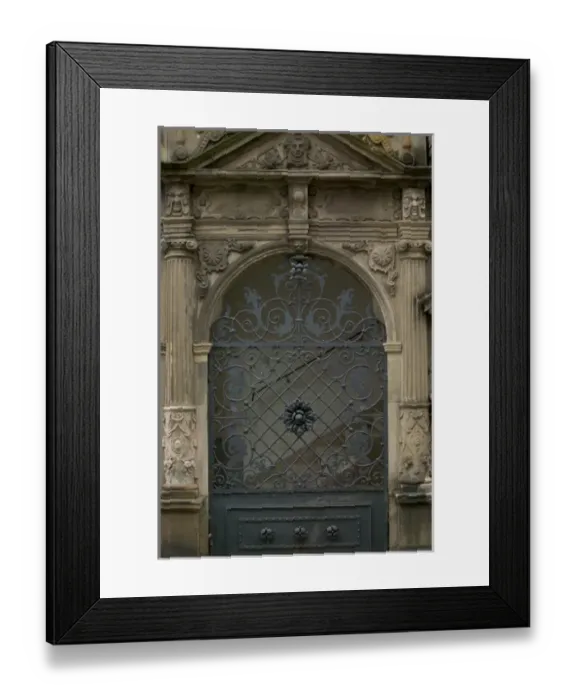 Framed Print : door, Lubeck_germany Framed Print : door, Lubeck_germany