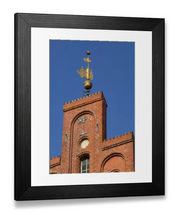 Framed Print : architectural detail, Lubeck_germany Framed Print : architectural detail, Lubeck_germany