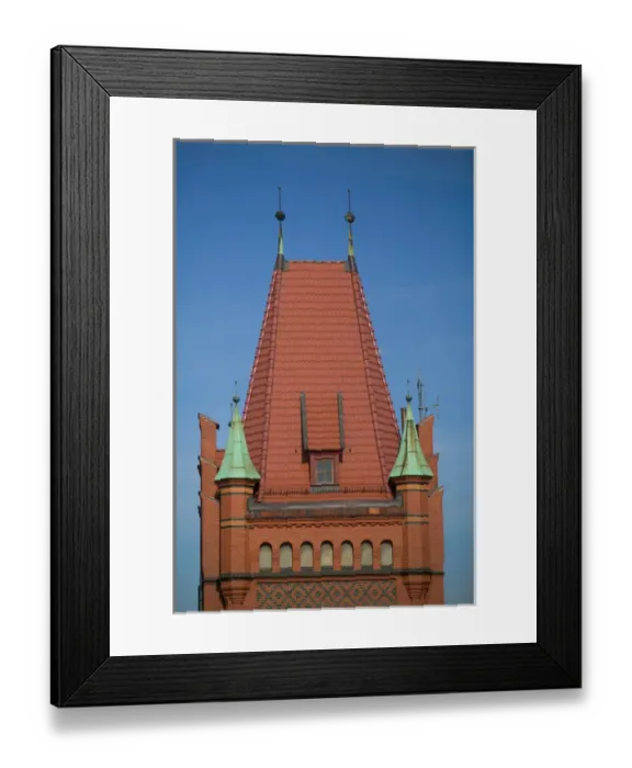 Framed Print : tower, Lubeck_germany Framed Print : tower, Lubeck_germany