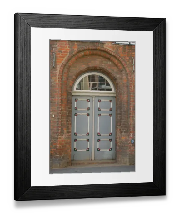 Framed Print : historic door, Lubeck_germany Framed Print : historic door, Lubeck_germany