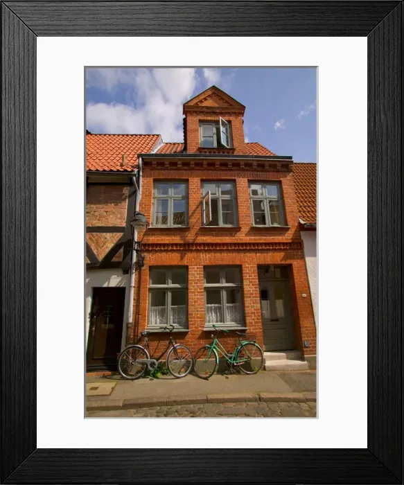 Framed Print : historic building, Lubeck_germany Framed Print : historic building, Lubeck_germany
