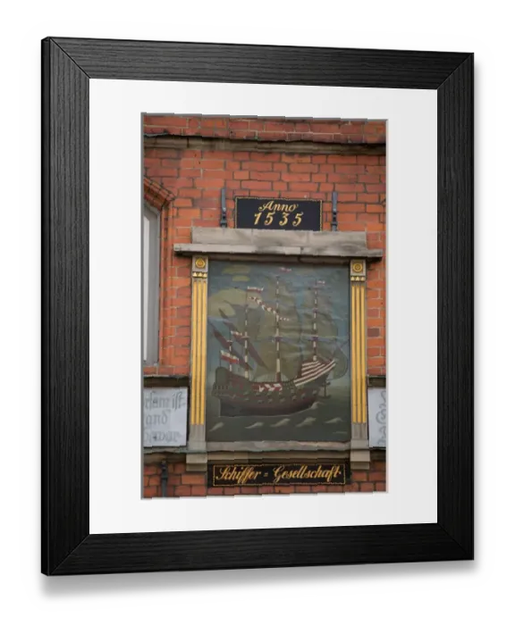 Framed Print : seamens tavern, Lubeck_germany Framed Print : seamens tavern, Lubeck_germany