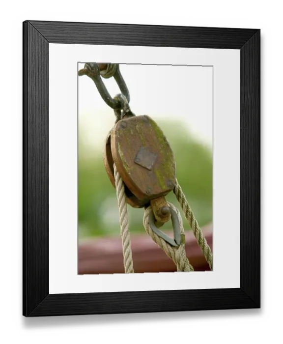 Framed Print : ship rigging, Lubeck_germany Framed Print : ship rigging, Lubeck_germany