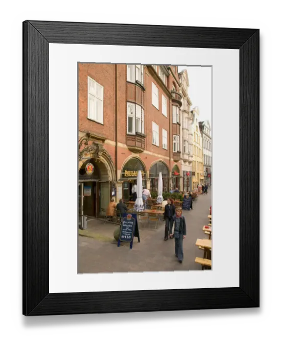 Framed Print : historic district, Lubeck_germany Framed Print : historic district, Lubeck_germany