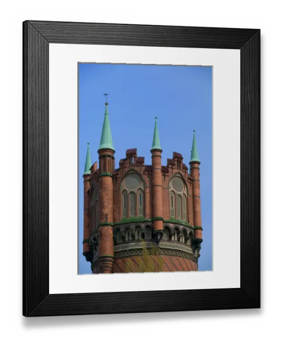 Framed Print : tower, Rostock_Germany Framed Print : tower, Rostock_Germany