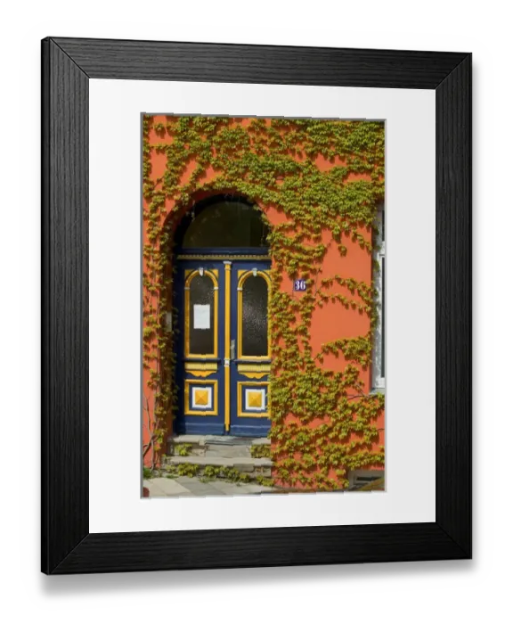 Framed Print : door, Rostock_Germany Framed Print : door, Rostock_Germany